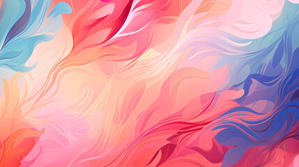 Rainbow gradient abstract colorful watercolor background