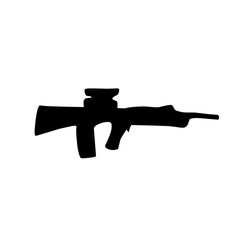 Guns: old and modern