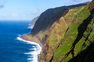 Farol da Ponta do Pargo - western cliffs of Madeira, Portugal