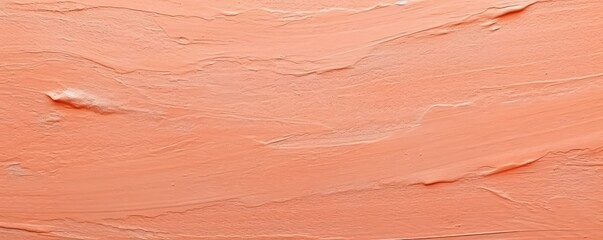 Abstract background with soft peach oil brush strokes. Texture backdrop with copy space. Pink, orange and coral colors