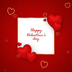 valentine greeting card