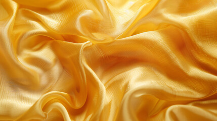 Gold fabric background.