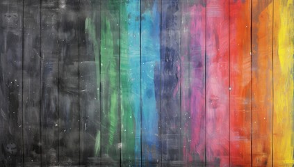 colorful wood wallpaper background Generative AI - obrazy, fototapety, plakaty