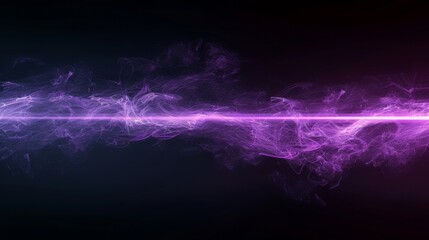 Background image with bright purple laser beams cutting through the darkness of a black background. This creates a fascinating and beautiful display of images.
