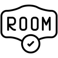 room availability vector design .svg