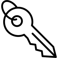 Room Key vector design icon . svg