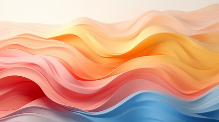 Captivating and unique gouache brushstrokes for an impressive presentation background
