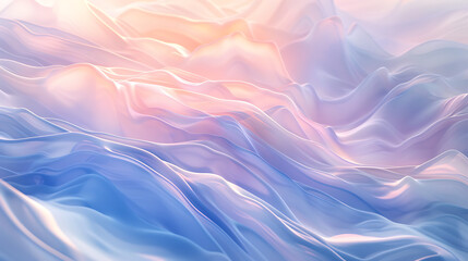 abstract blue water waves in the style of light white - obrazy, fototapety, plakaty