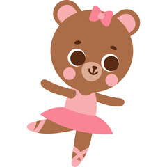 Little bear Ballerina