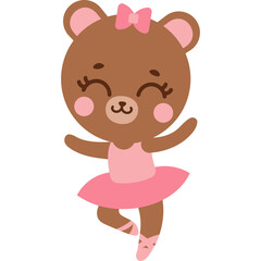 Little bear Ballerina