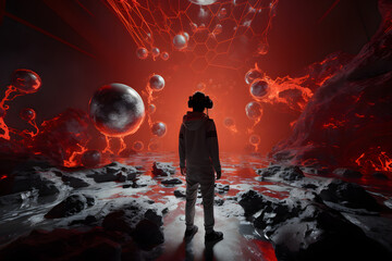 Virtual Reality Space Exploration Experience