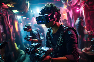 Virtual Reality Competitive Gaming