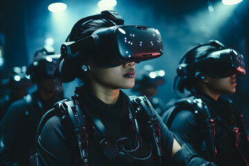 Virtual Reality Competitive Gaming