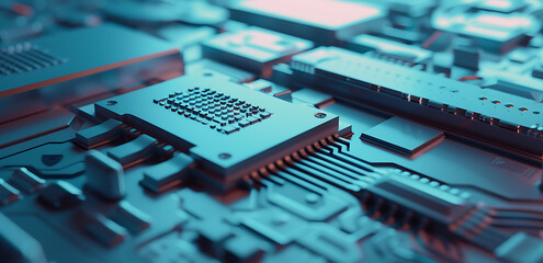 electronics electrical engineering microcontroller in - obrazy, fototapety, plakaty