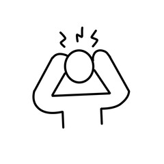 Person sign icon