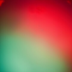 Obraz premium Green mixed with red gradient, bright color, background, illustration, color pair, Generative AI