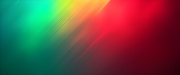 Obraz premium Green mixed with red gradient, bright color, background, illustration, color pair, Generative AI