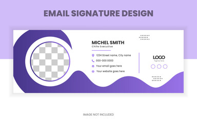 creative email signature design template