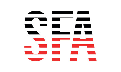 SFA three initial letter iconic line negative space minimal logo design vector template. monogram, abstract, wordmark, business, typography, minimalist, brand, company, flat, modern, unique, simple