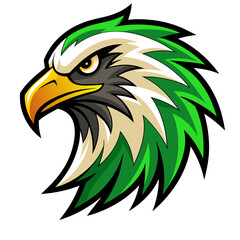 Logo of eagle, isolated.