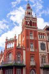 Architectural icon: The Neomudéjar Giralda of Badajoz from 1930.