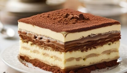 A Symphony of Sweetness: Tiramisu's Captivating Cocoa Ballet