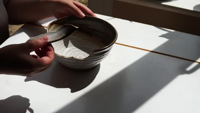 fixing a broken bowl