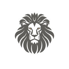 lion head logo and icon