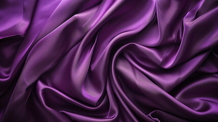 Purple satin Fabric Background.