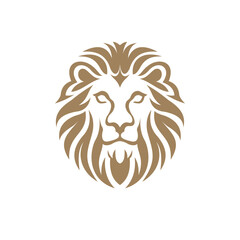 lion head logo vector