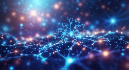 Obraz premium abstract technology connection background