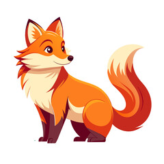 Obraz premium Sly Fox Illustration Captivating Artwork of the Cunning Creature