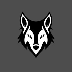 wolf logo design 