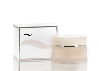 cosmetic cream container
