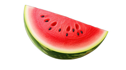 Fresh half watermelon png