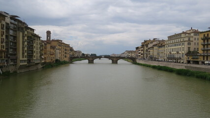 Obraz premium Vista del río Arno en Florencia