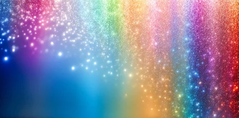 Foto op Plexiglas 虹色の背景壁紙 © michiyo