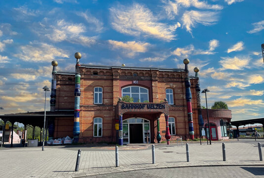 Hundertwasser Bahnhof Uelzen Niedersachsen