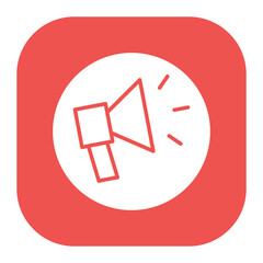 Obraz premium Megaphone Icon
