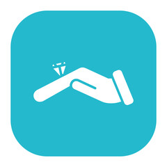 Ring in Hand Icon