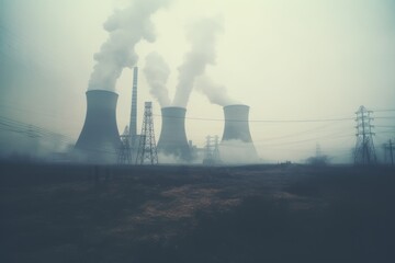 moody weather twilights on a nuclear power plant anomalous zone