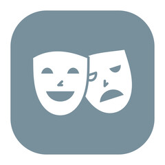 Theatre Mask Icon