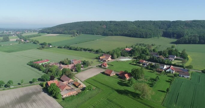 Panorama vom Stemweder Berg, Nordrhein-Westfalen, Deutschland