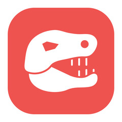 Dinosaur Fossil Icon