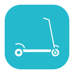 Kick Scooter Icon