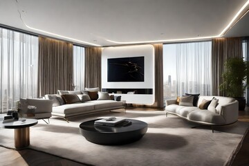 modern living room interior