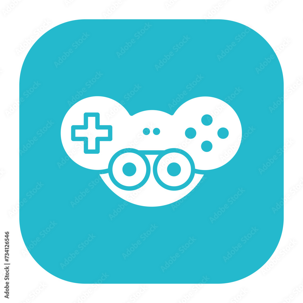 Sticker joystick icon