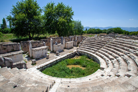 Aphrodisias ancient city, Aydin, Turkey. Aegean Turkey.