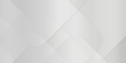 Obraz premium Abstract Modern Frame Background With White Wave Lines.white and grey gradient geometric pattern background,placards, brochures, banners, web pages, headers, covers and more.