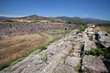 The stadium of the Aphrodisias ancient city, Aydin, Turkey